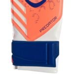 adidas Predator Glove Training Kids Goalkeeper Gloves White and Orange JN5361 - Image 3