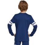 adidas Squadra 25 Long Sleeve Navy Blue Kids T-Shirt JJ0049 - Image 5