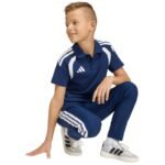 adidas Tiro 26 League Polo Navy Blue KF3406 Kids T-Shirt - Image 7
