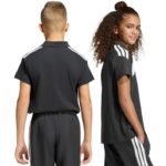 adidas Tiro 26 League Polo Shirt for Kids Black KF3407 - Image 3