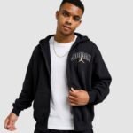 Air Jordan Brooklyn Fleece Full-Zip Hoodie Black - IB7908-011 - Image 3