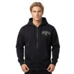 Air Jordan Brooklyn Fleece Full-Zip Hoodie Black - IB7908-011 - Image 4