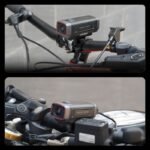 AKEEYO 710 Lite Handlebar Action Camera for Bikes and Motorcycles - Black - Image 3
