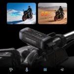 AKEEYO 710 Lite Handlebar Action Camera for Bikes and Motorcycles - Black - Image 6