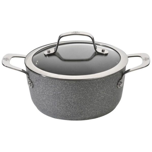 BALLARINI 75002-829-0 4.7L Round Gray Pot