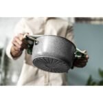 BALLARINI 75002-829-0 4.7L Round Gray Pot - Image 4