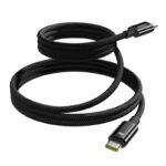 Baseus Tungsten Magnetic USB C-USB C Cable 100W 1m (Black) - Image 2