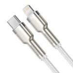 BASEUS USB-C LIGHTNING CAFULE PD CABLE 1M WHITE - Image 2