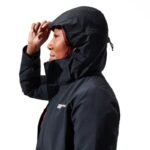 Berghaus Hillwalker InterActive Shell Womens Jacket with Membrane Size M, Black - Image 8