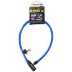 BICYCLE LOCK CABLE LOCK 0.4x65CM BLUE DUNLOP - Image 2