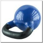 Blue HMS KNV20 20kg cast iron kettlebell - Image 2