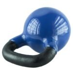 Blue HMS KNV20 20kg cast iron kettlebell - Image 5