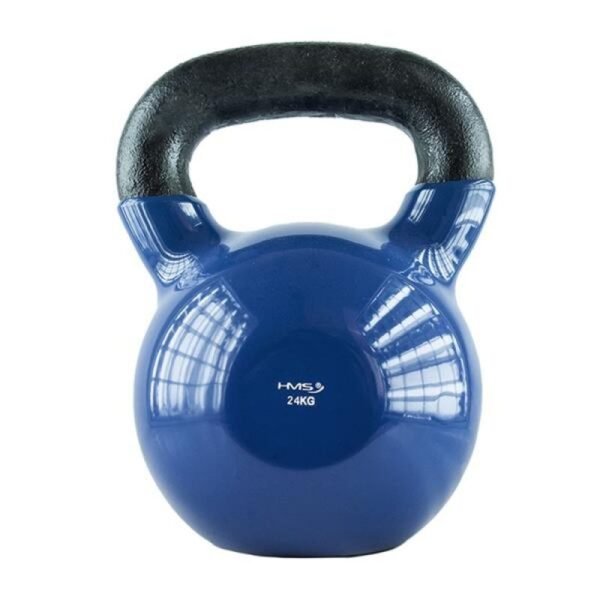 Blue HMS KNV24 cast iron kettlebell 24kg