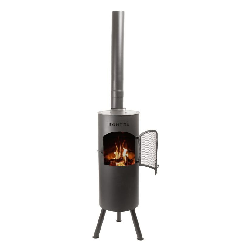 lupin-wear-ca-bonfeu-garden-fireplace-bongiano-lp-black-1622673 BONFEU GARDEN FIREPLACE BONGIANO LP BLACK - Image 1