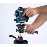 Bosch BT 250 Professional Tripod Laser Level 3 x Leg Blue, White - Image 2