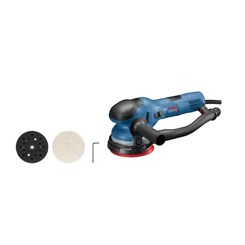 lupin-wear-ca-bosch-get-55-125-professional-random-orbital-sander-7800-rpm-15600-opm-black-blue-550-w-2695201 Bosch GET 55-125 Professional Random Orbital Sander 7800 RPM 15600 OPM Black, Blue 550 W - Image 1