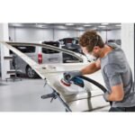 Bosch GEX 18V-125 Professional Random Orbital Sander 10000 RPM 20000 OPM Black, Blue, Gray, Red - Image 5