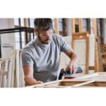 Bosch GEX 18V-125 Professional Random Orbital Sander 10000 RPM 20000 OPM Black, Blue, Gray, Red - Image 6