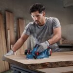 Bosch GHO 185-LI Black, Blue 14000 RPM - Image 4