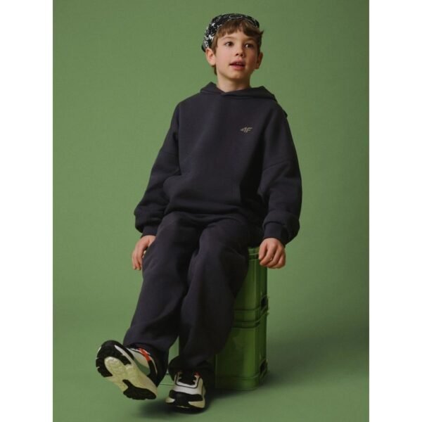 Boys loose hooded sweatshirt 4F 4FJRSS26TSWSM2828-22S