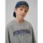 Boys loose T-shirt with print 4F 4FJRSS26TTSHM3465-27M - Image 5