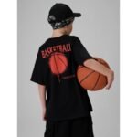 Boys loose T-shirt with print 4F 4FJRSS26TTSHM3835-20S - Image 2