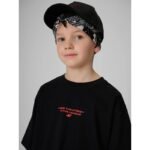 Boys loose T-shirt with print 4F 4FJRSS26TTSHM3835-20S - Image 3