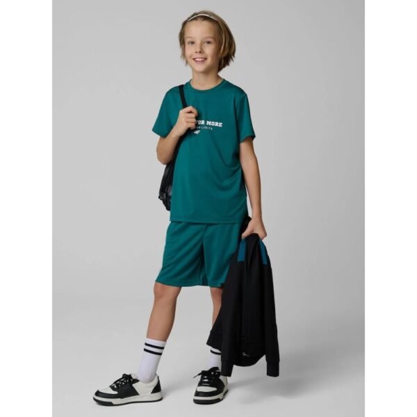 Boys quick-drying sports T-shirt 4F 4FJRSS26TFTSM2390-46S