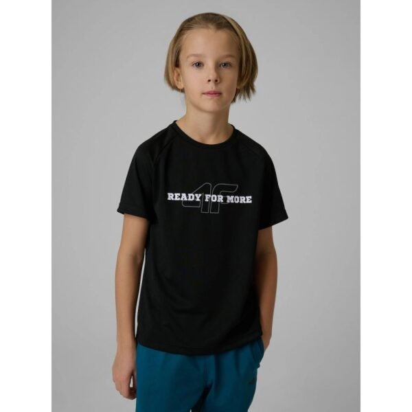 Boys quick-drying sports T-shirt 4F 4FJRSS26TFTSM2391-20S
