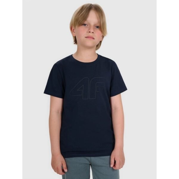 Boys regular printed T-shirt 4F 4FJRMM00TTSHM3255-31S