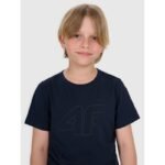 Boys regular printed T-shirt 4F 4FJRMM00TTSHM3255-31S - Image 4