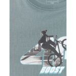 Boys regular sleeveless T-shirt with print 4F 4FJRSS26TSLEM354-46S - Image 6