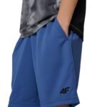Boys shorts 4F FNK M1388 navy blue 4FJWSS26TFSHM1388 31S - Image 4