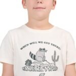 Boys T-shirt 4F M2815 off-white 4FJWSS26TTSHM2815 11S - Image 5