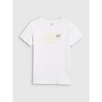 Boys t-shirt with print 4F 4FJWAW25TTSHM2417-10S - Image 6