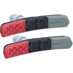 BRAKE PADS 2PCS NUT MOUNTING 3 TYPES OF RUBBER 70MM BICYCLE GEAR - Image 2