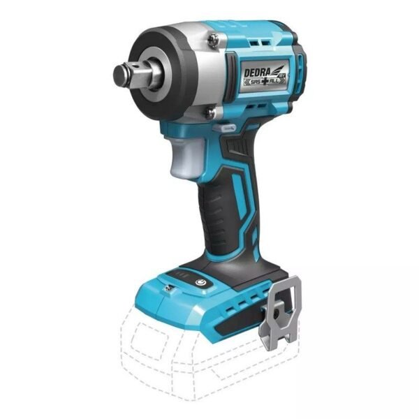BRUSHLESS CORDLESS IMPACT WRENCH 1/2 350NM 18V SAS+