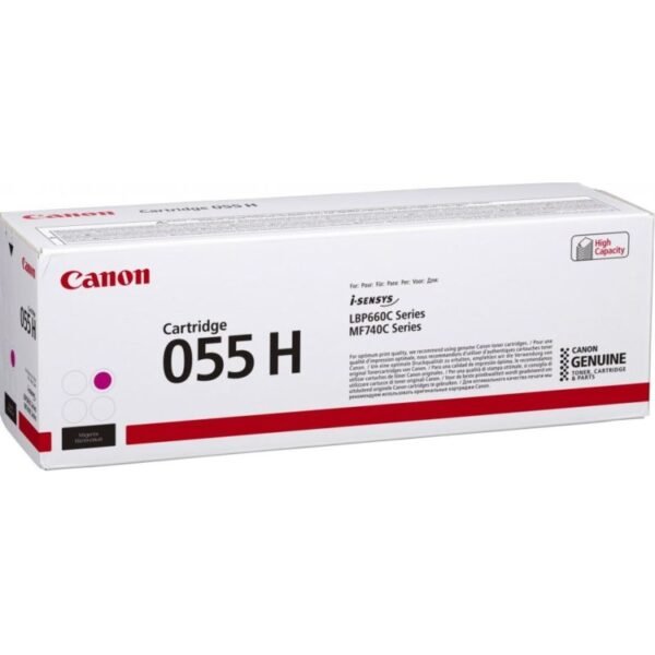 Canon 055H Toner Cartridge 1pc Original Magenta