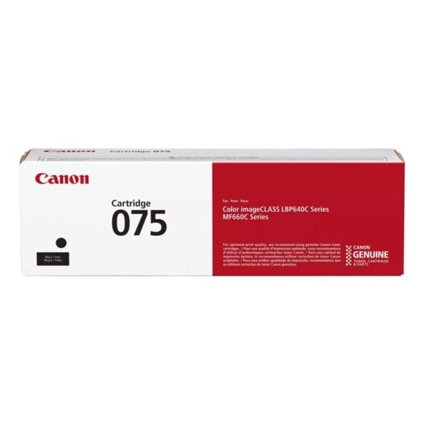 Canon 075 Toner Cartridge 1pc Original Black