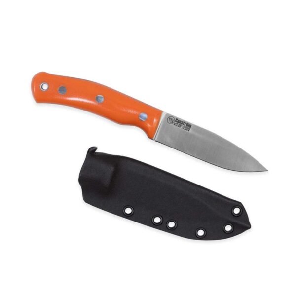 Casström No. 10 SFK Orange G10 14C28N Kydex Knife