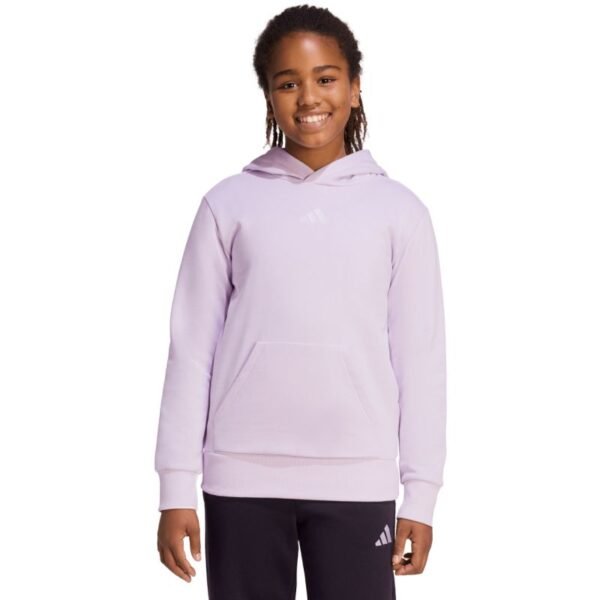 Childrens adidas Essentials Hoody light purple KS0366