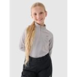 Childrens fleece thermal underwear (top) 4F Junior 4FJRAW24UFLEU062-25S