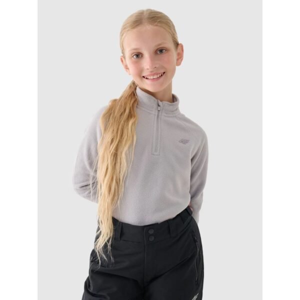 Childrens fleece thermal underwear (top) 4F Junior 4FJRAW24UFLEU062-25S