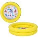 CHILDRENS POOL 2-RING 76x20CM 57157 YELLOW