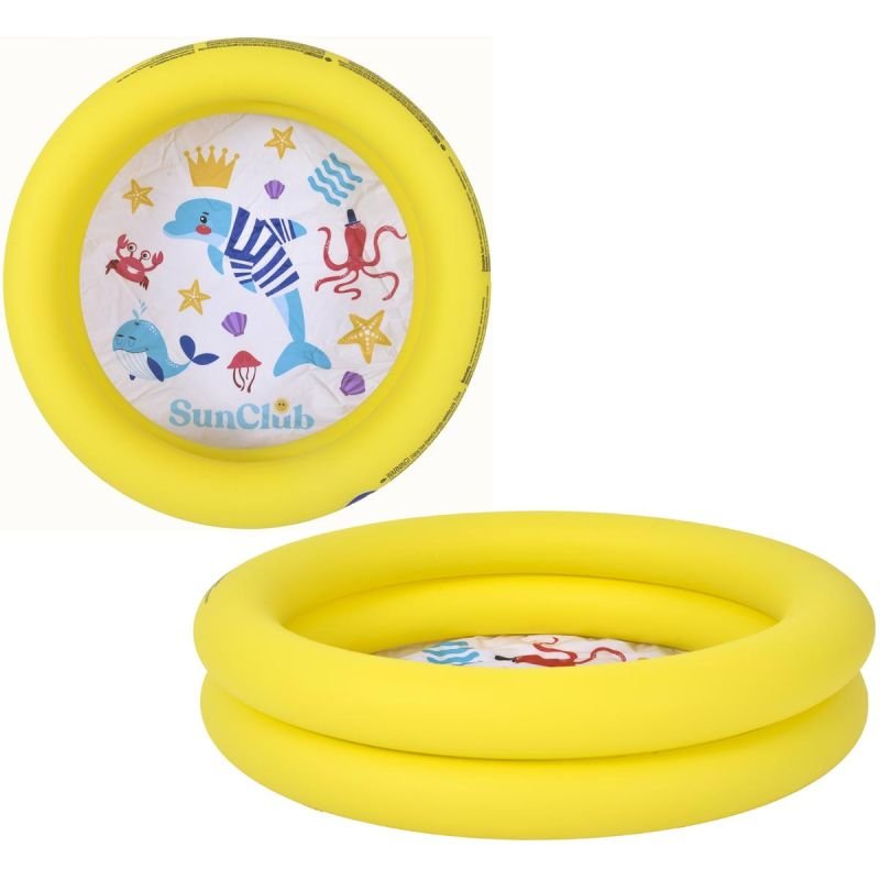 lupin-wear-ca-children-s-pool-2-ring-76x20cm-57157-yellow-1843112 CHILDRENS POOL 2-RING 76x20CM 57157 YELLOW - Image 1