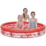 CHILDRENS POOL 3-RING FLOWERS 157x24CM 51465 - Image 2