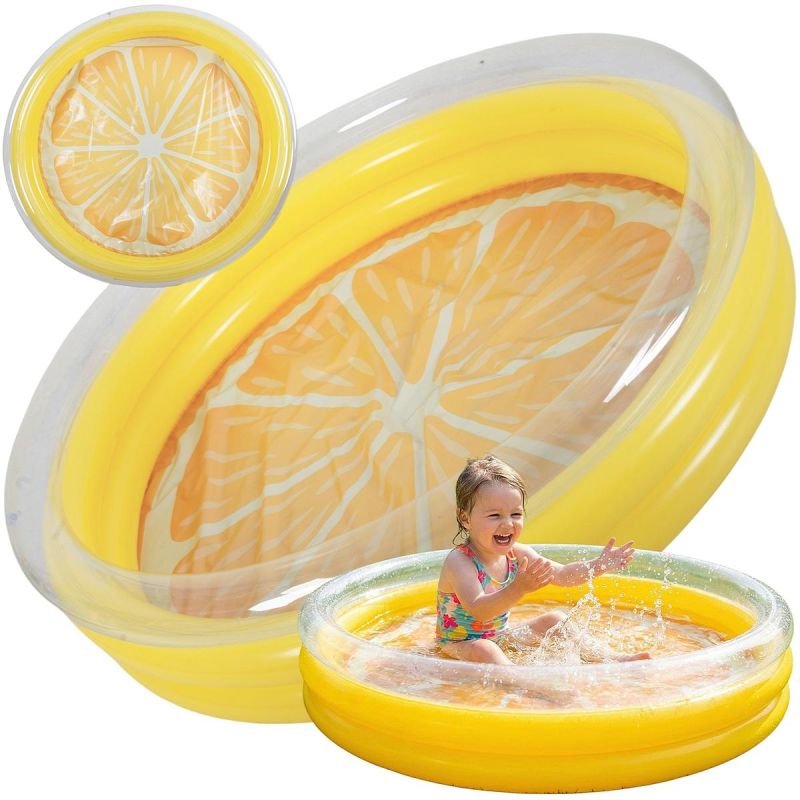 lupin-wear-ca-children-s-pool-3-ring-lemon-148x30cm-51649-2586588 CHILDRENS POOL 3-RING LEMON 148x30CM 51649 - Image 1