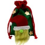 CHRISTMAS GIFT BAG WITH SANTA CLAUS 15x20CM - Image 3
