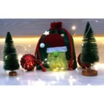 CHRISTMAS GIFT BAG WITH SANTA CLAUS 15x20CM - Image 4