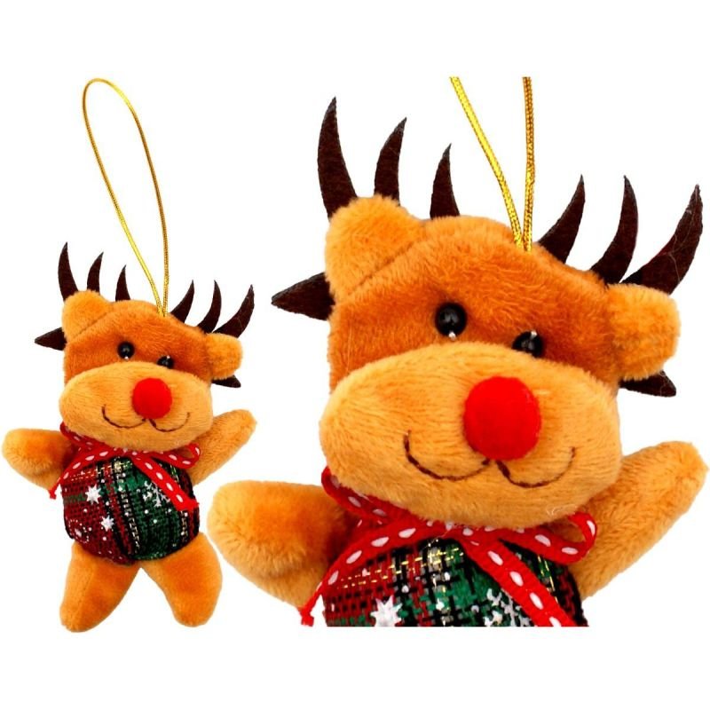 lupin-wear-ca-christmas-reindeer-ball-pendant-22cm-1843333 CHRISTMAS REINDEER BALL PENDANT 22CM - Image 1